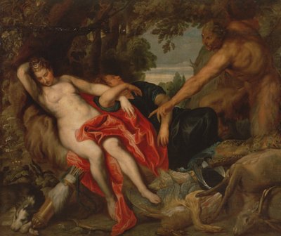 Diana and Endymion Discovered by a Satyr, 1622-27 by Anthony van Dyck